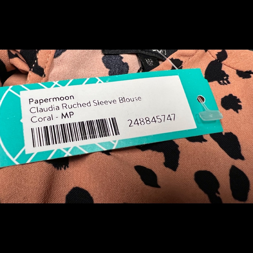 Leopard Print Blouse - image 1